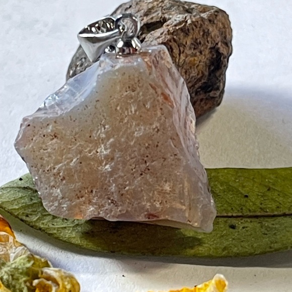 Natural Raw Opal Pendant Original Mine Opal Pendant Crystal Gemstone - Picture 5 of 8